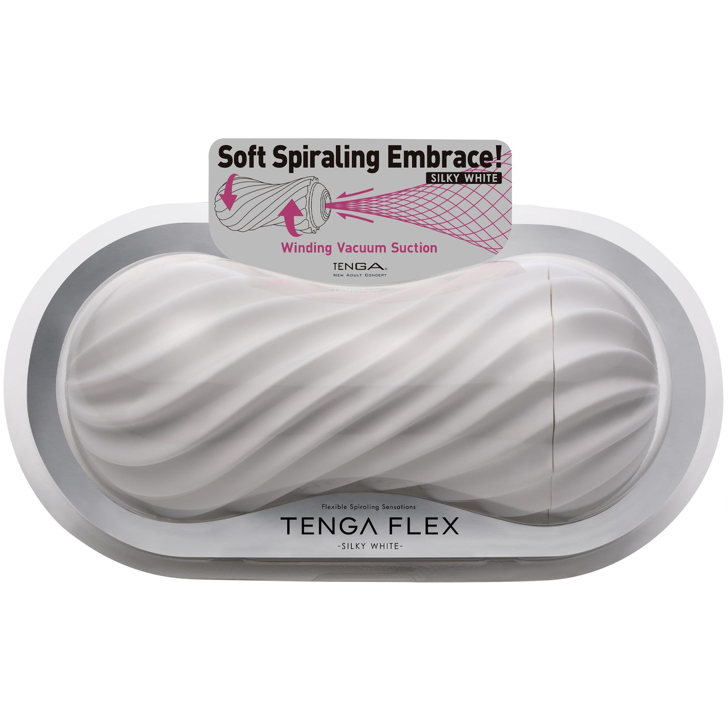 Tenga Flex White with casing