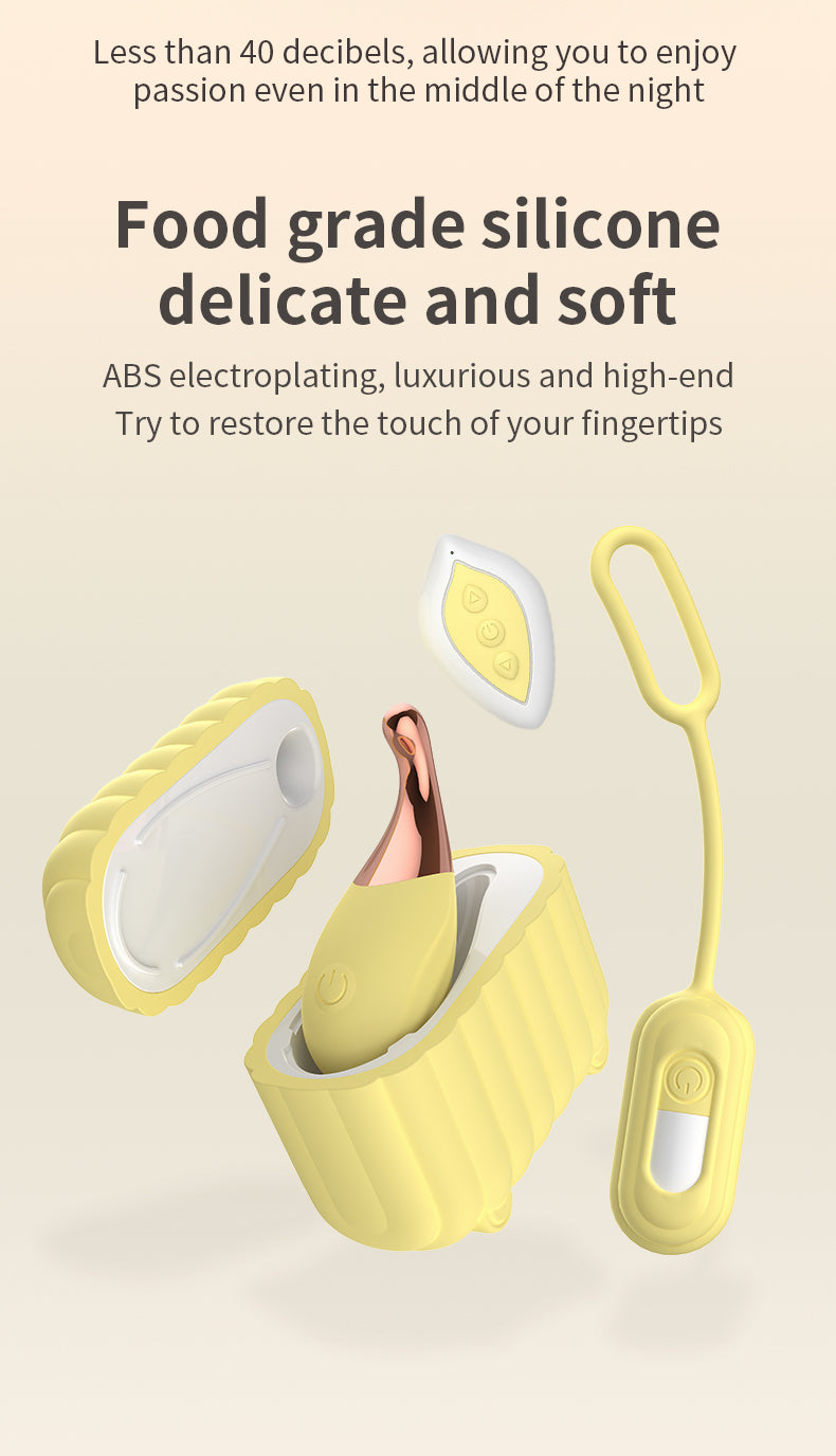 Yellow silicone case for wireless charging