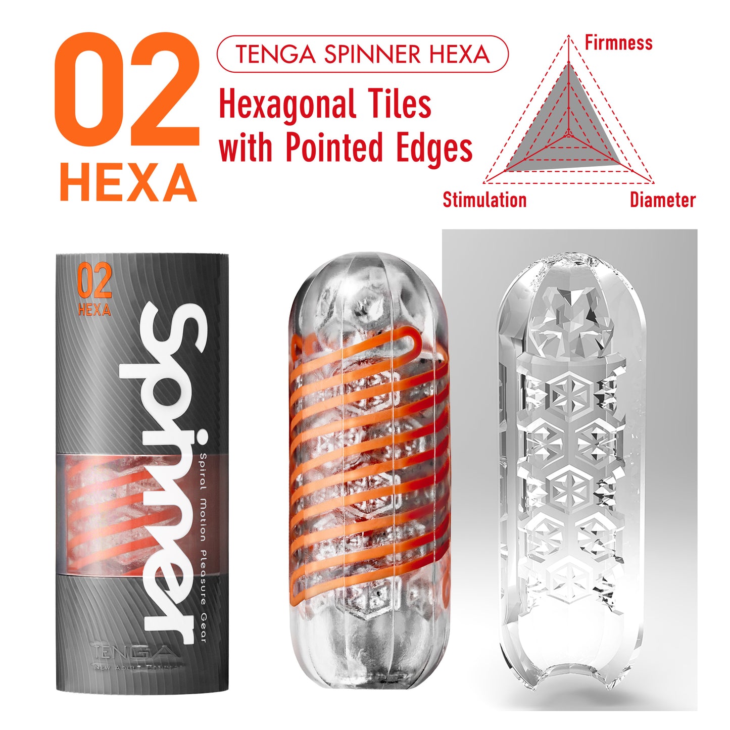 Tenga Spinner 02 Hexa