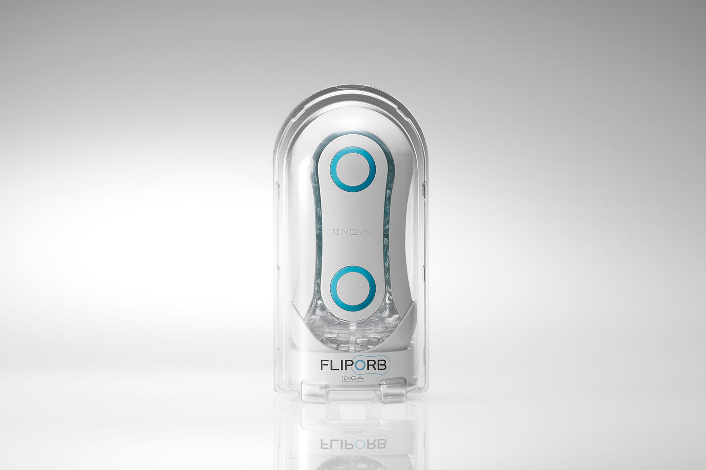 Tenga Flip Orb Blue Rush with casing