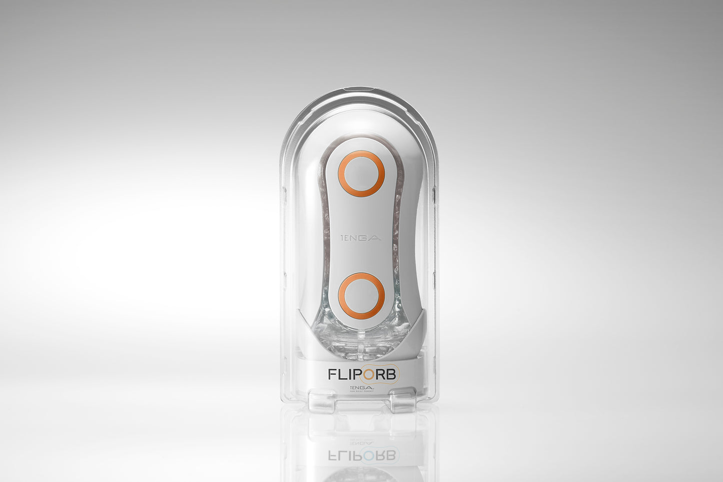 Tenga Flip Orb orange crash with casing
