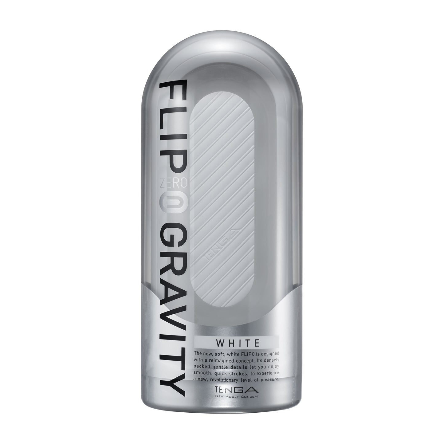 Tenga Flip Zero Gravity Masturbator White with packaging