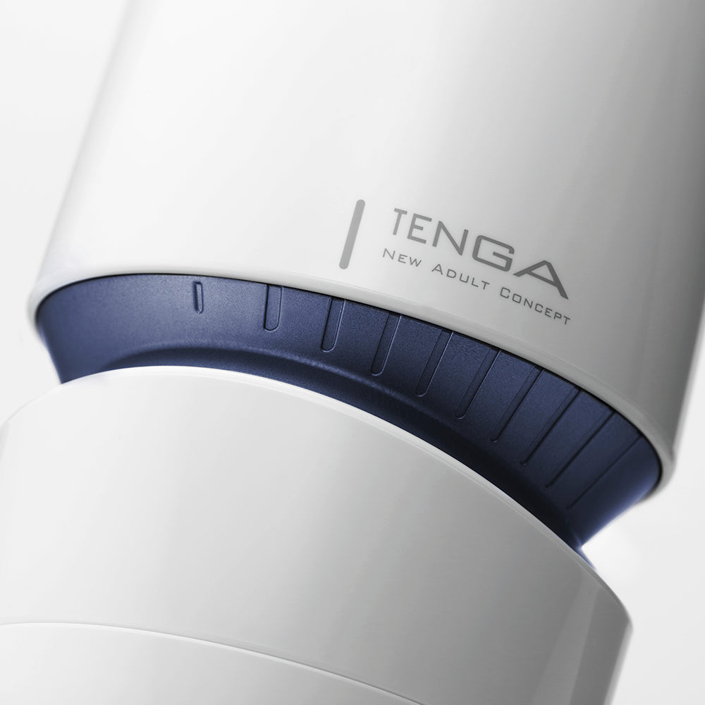 Tenga Aero Masturbator cobalt up close