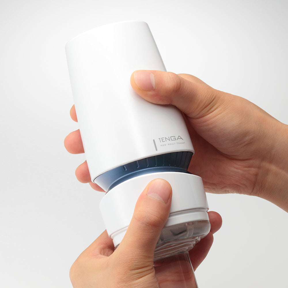 Tenga Aero Masturbator cobalt use demo
