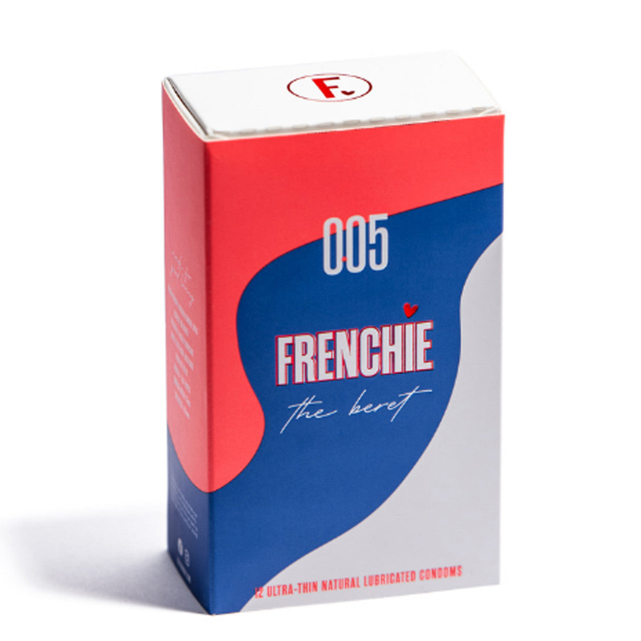Frienche 005 the beret condoms, 12 ultra-thin natural lubricated condoms.