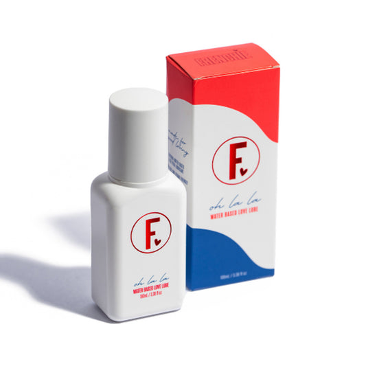 Water Based Love Lubricant Frenchie 005 Oh La la 10mml botlle, Hypoallergenic, Made in Australia with love in a TGA/GMP facility,
pH Balanced formulation
