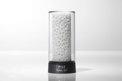 Tenga 3D masturbator pile with case