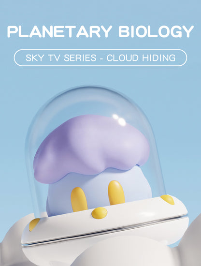 Cloud-Shaped Female Vibrator