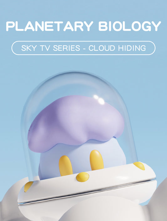 Cloud-Shaped Female Vibrator