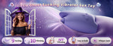 Sex toy on a purple background