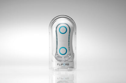 Tenga Flip Orb Blue Rush with casing