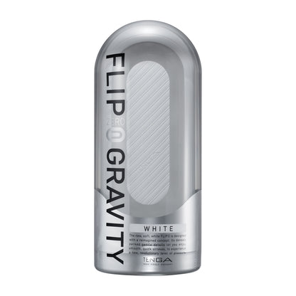 Tenga Flip Zero Gravity Masturbator White with packaging