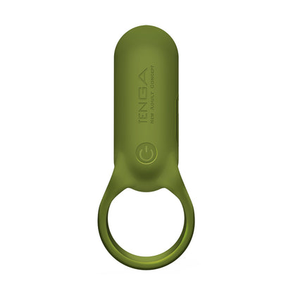 Tenga Smart Vibe Ring Cock Ring Forrest Khaki