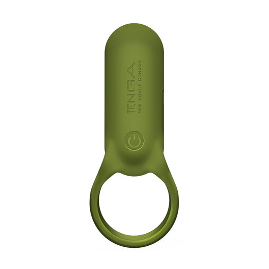 Tenga Smart Vibe Ring Cock Ring Forrest Khaki