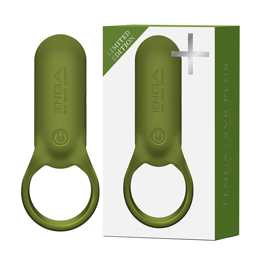 Tenga Smart Vibe Ring Cock Ring Forrest Khaki with box