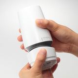 Tenga Aero Masturbator silver demo