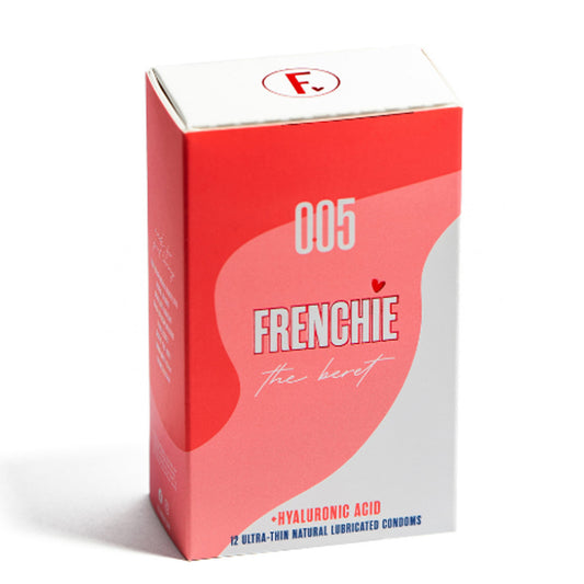 Hyaluronic Acid 12-ultra thin natural lubricated condoms 005 frenchie the beret