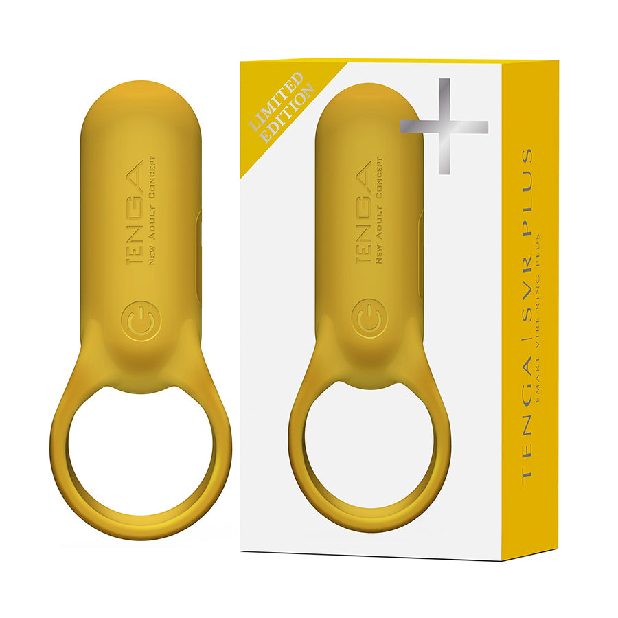 Tenga Smart Vibe Ring Cock Ring Canyon Yellow with Box